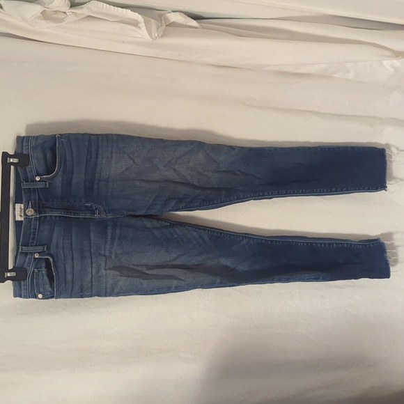 Hudson Jeans high rise blue denim skinny jeans - Picture 2 of 10